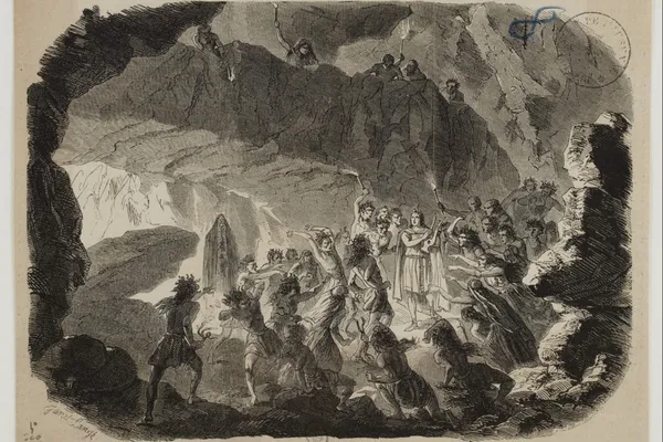 Scène Gluck Orfeo ed Euridice