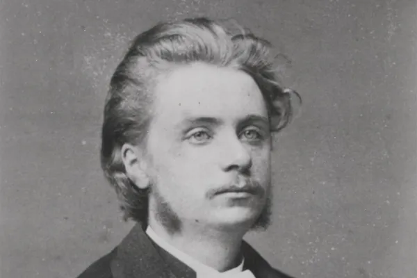 Edvard Grieg rond 1866