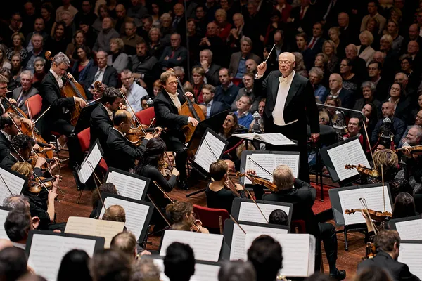 Bernard Haitink en het Concertgebouworkest op 14 december 2018 in de Grote Zaal