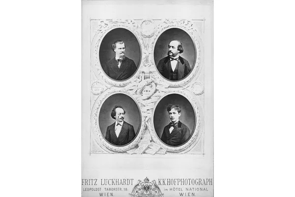 Hellmesberger Quartett en Brahms (1873)