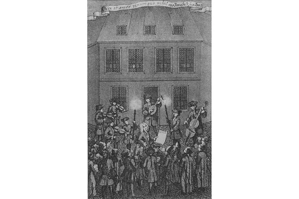 Musicerende studenten Leipzig (1727)