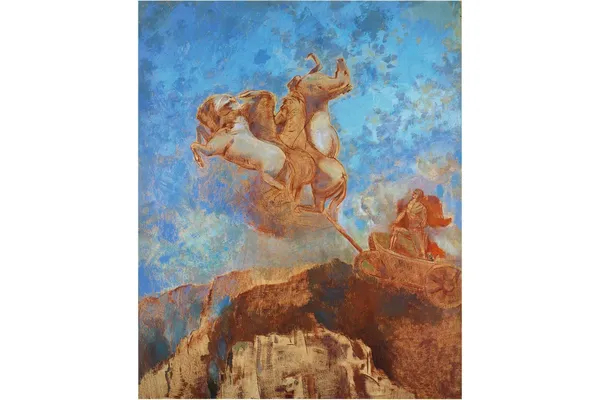 Le char d’Apollon, Odilon Redon, 1909