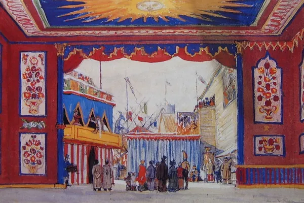 Petroesjka: de mensenmassa op de kermis