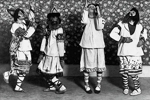 Sacre du printemps (1913, première)