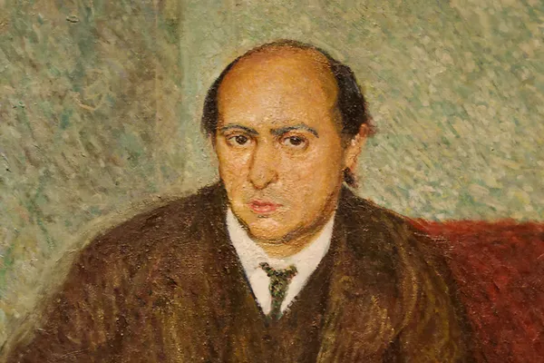 'Portret van Arnold Schönberg' (detail)