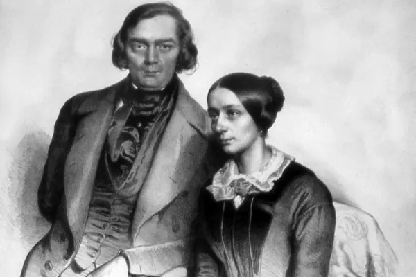 Robert en Clara Schumann