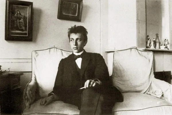 Serge Rachmaninoff in de tijd dat hij zijn Eerste pianoconcert schreef