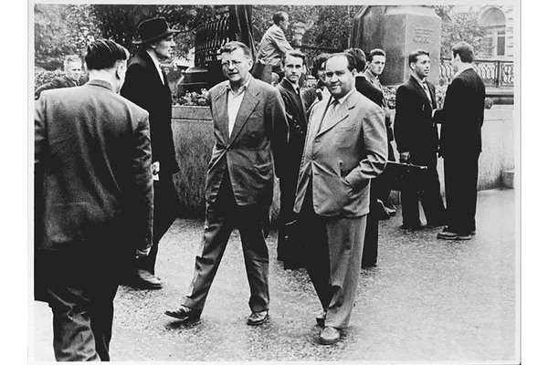 Dmitri Sjostakovitsj en David Olstrach