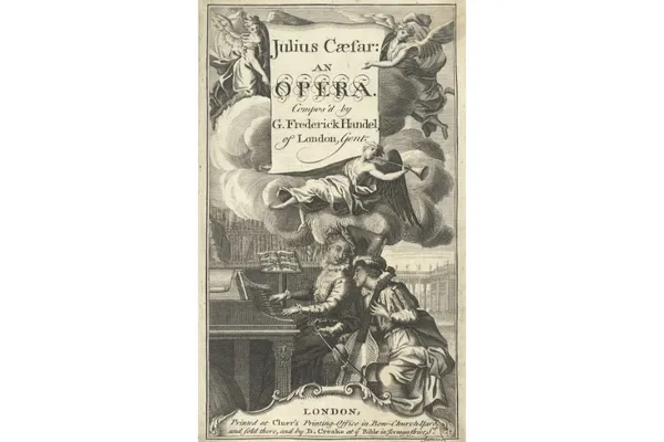 Titelblad van de eerste uitgave van Georg Friedrich Händels Giulio Cesare
