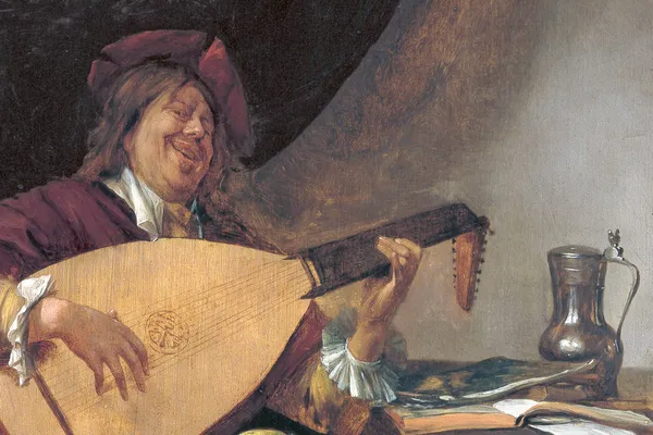 'Zelfportret als luitist'